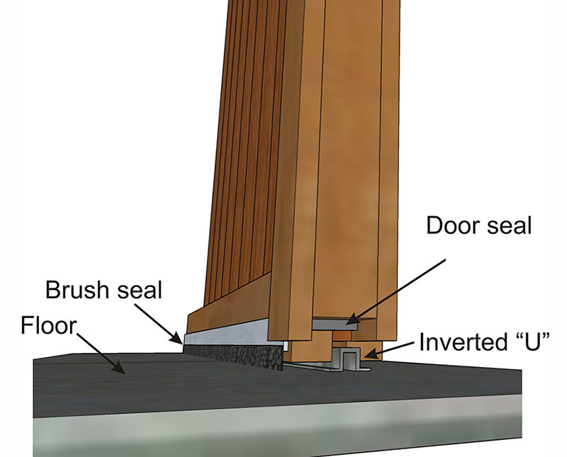 Door Sweeps Brush Style